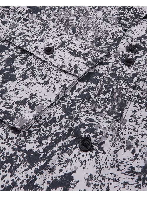 OAMC PeacemakerMen's Military Cargo Shirt Ash Oamc | PCM3OS15ACO018S01ASH ALL OVER PRINT